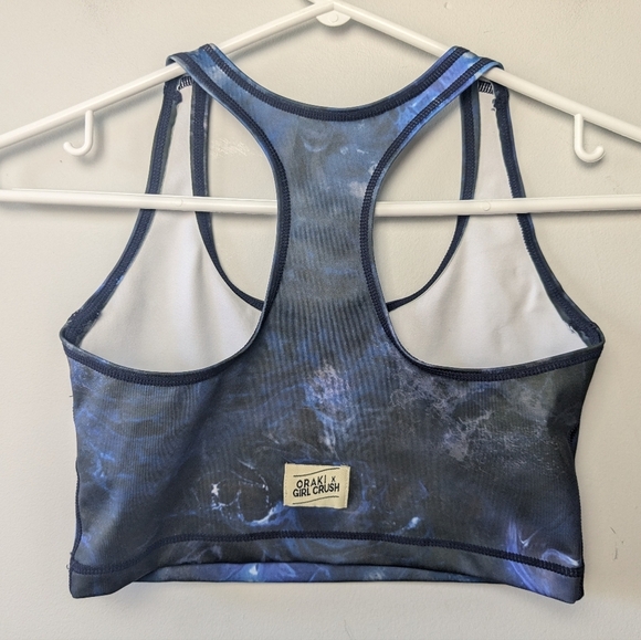ORAKI X GIRL CRUSH Sport Bra Size Small Made In Canada With Recycle Material - Picture 5 of 9